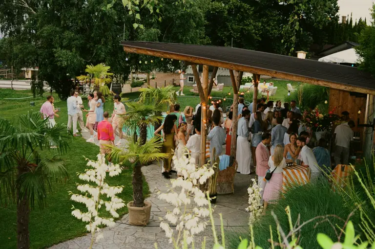 Gäste bei einem Thell-Catering-Event